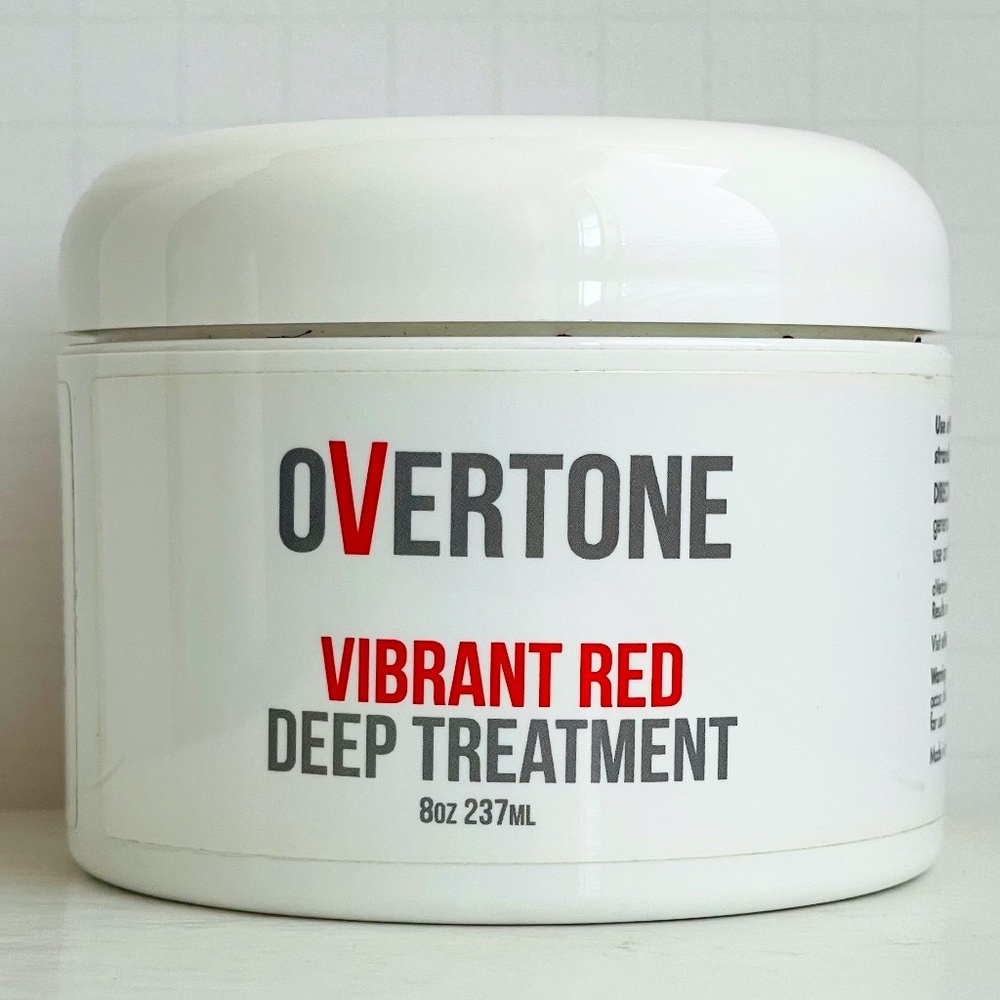 OVERTONE VIBRANT RED DEEP TREATMENT 8 oz